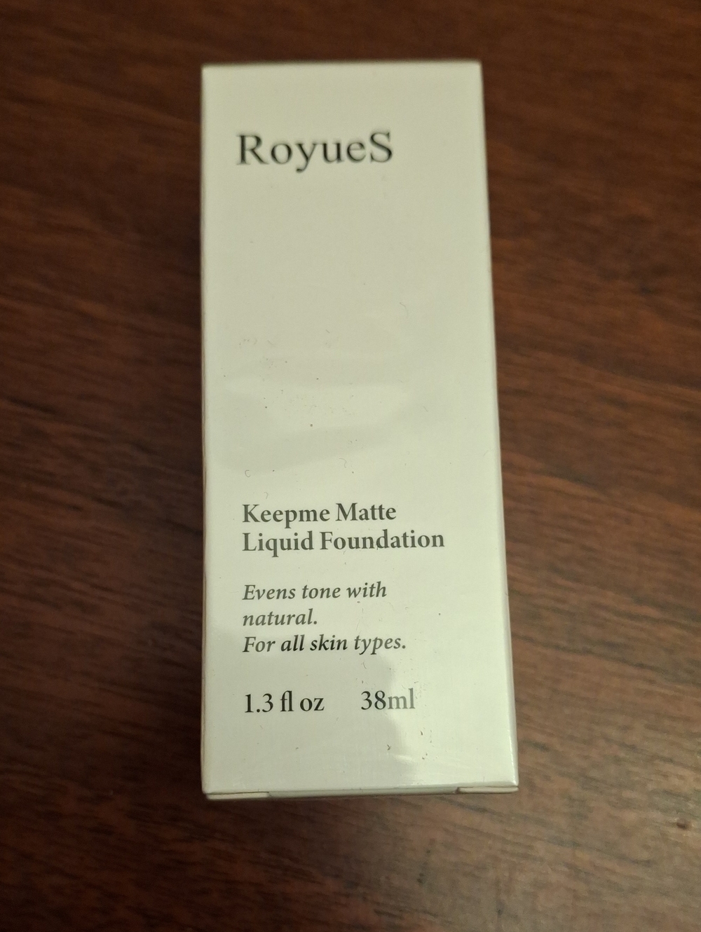 Royues Keepme Matte Liquid Foundation 38ml New Sealed Box- #11